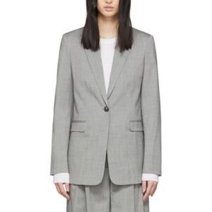 Joseph Laurent Grey Linen Blazer Sz. 36 (US S/4)